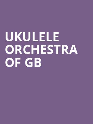 Ukulele Orchestra of GB at Peacock Theatre
